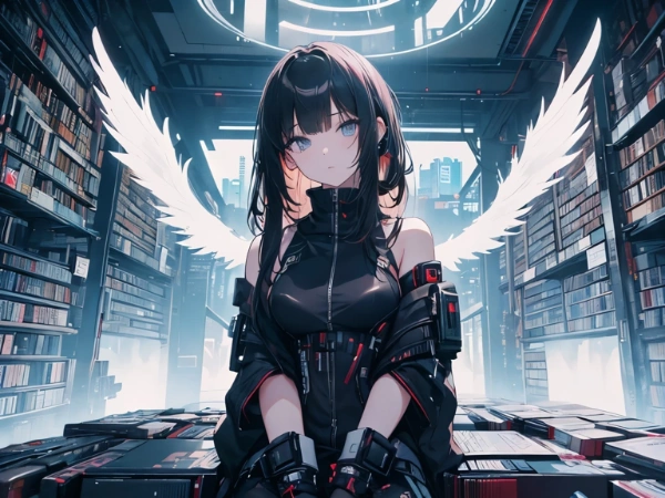 サイバーパンク図書館
