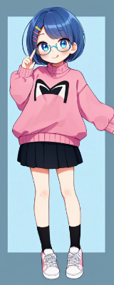 創作キャラ　波良留衣