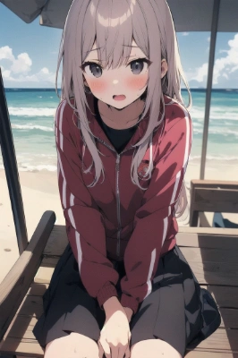 暑いね…。