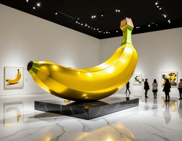 【アート・デ・バナナ】 黄金の彫刻美術館 / [Art de Banana] Golden Sculpture Museum