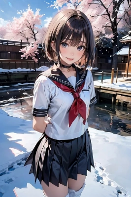 制服美少女