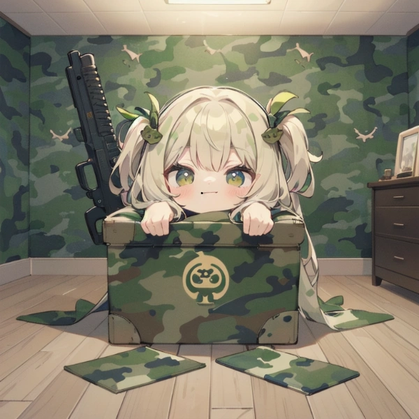 戦場で隠れる用の箱