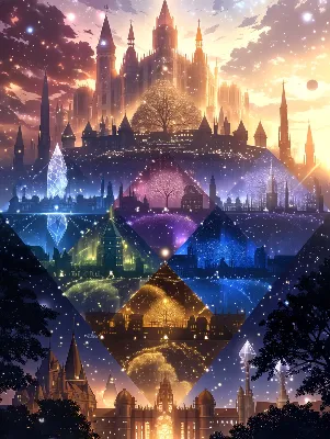 星の祈りが宿る幻想の聖都