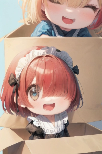 箱詰めメイドちゃん