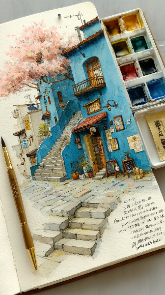 スケッチブックにスケッチ📖