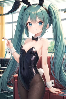 かわいいバニーガール