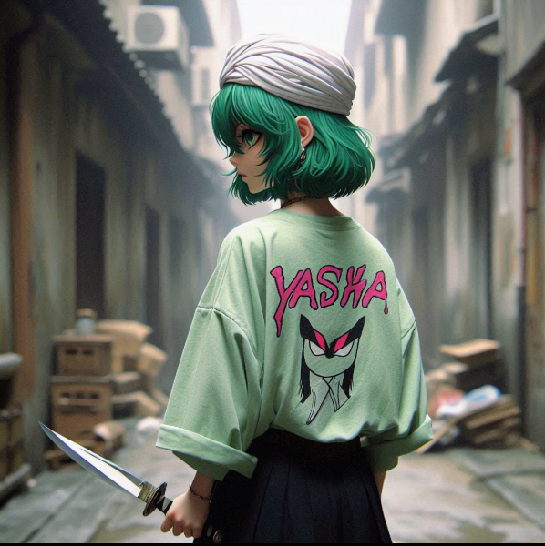 荒れてた、路上時代のマリア⚡️　夜叉姫マリア