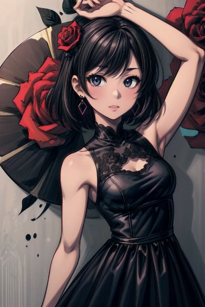 ダイヤのイヤリングがお気に入り♪