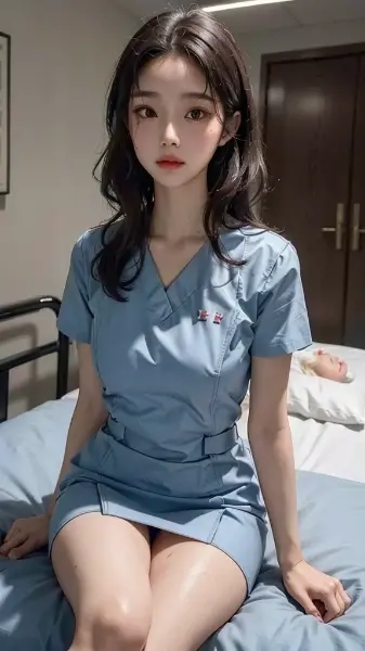 Cute korean nurse(韓国のかわいいナース)