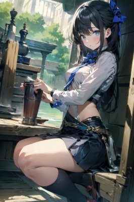 黒髪の乙女（ファンタジー）