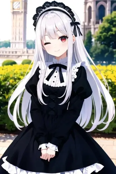 ビッグ・ベンの前で