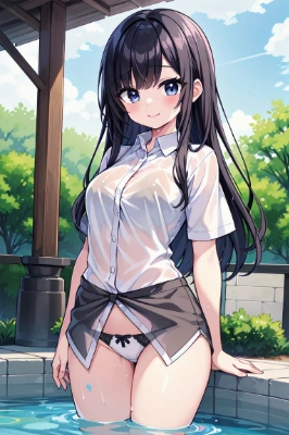 黒髪の女の子