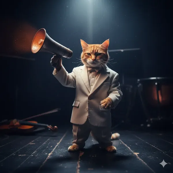 メガホン猫の革命宣言