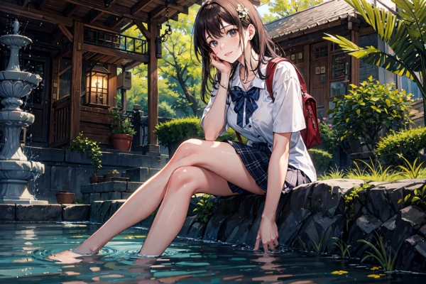 噴水はおまけ(ぉぃ