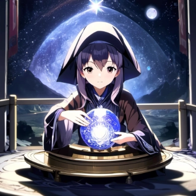 占う