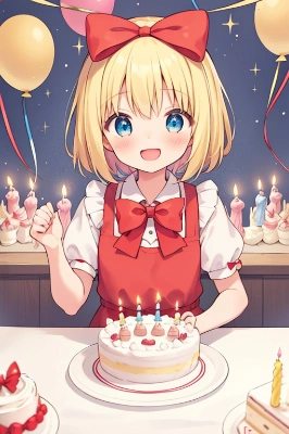 お誕生日はケーキだよね