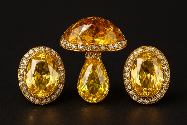 煌びやかで立派なブローチ