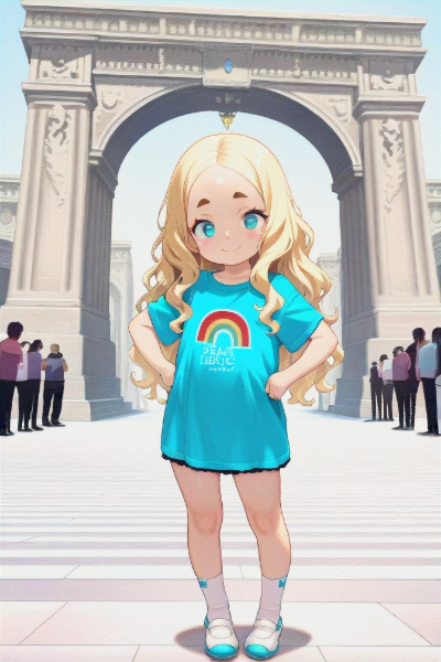 凱旋門のおでこちゃん