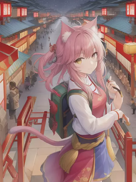 The world of humanoid cats　2