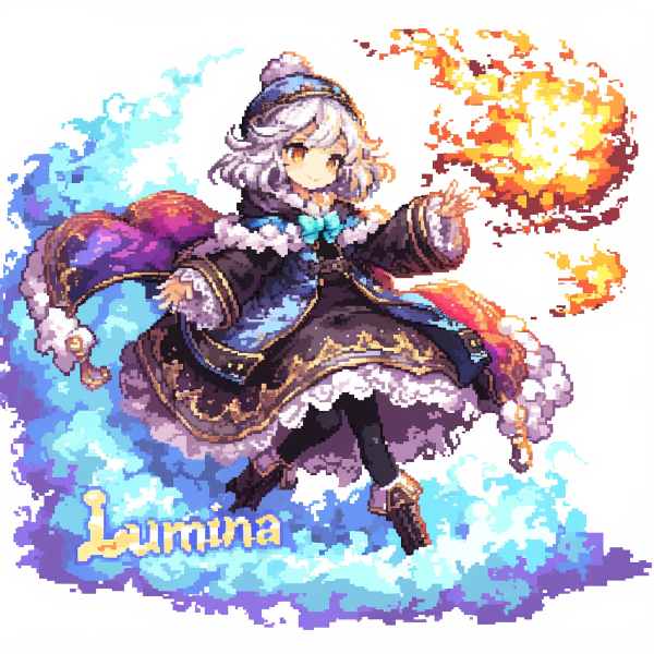 レトロな魔法使い