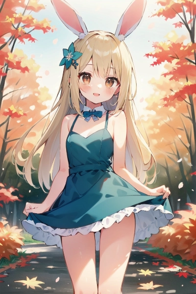 アリスっぽい少女