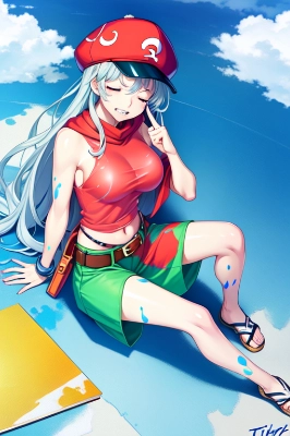 空に座る