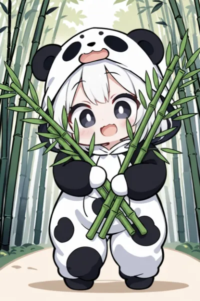 パンダの着ぐるみ