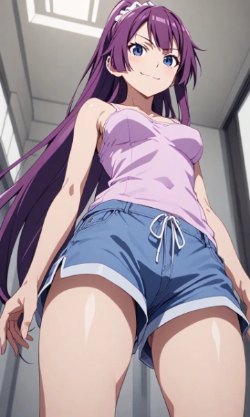 物語シリーズ 戦場ヶ原ひたぎ ポニーテール (Monogatari Series Senjougahara Hitagi Ponytail)