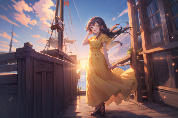 船上の夜明け…とお嬢さま其之三 ﻿