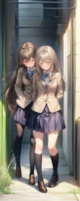 下校中
