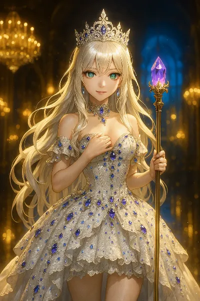 青き宝石の女王の覚醒