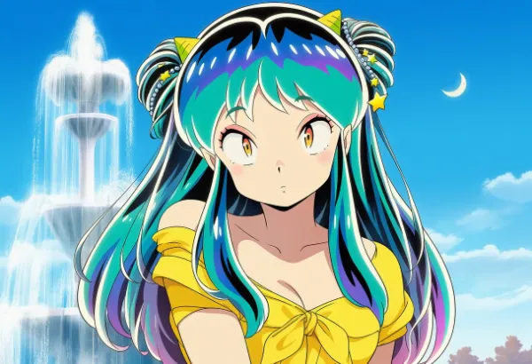 うる星やつら【ラム】のきゅーとヘアアクセサリーな画像