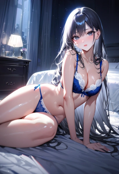 下着姿～御礼イラスト～