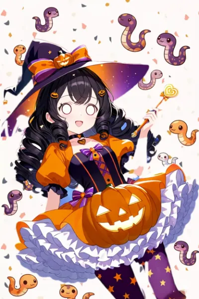 蛇を召喚してしまったドジっ子魔女【pixiv再掲】