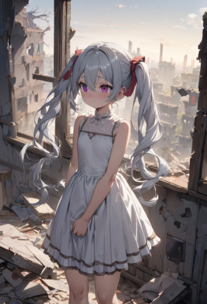 壊れた世界の少女