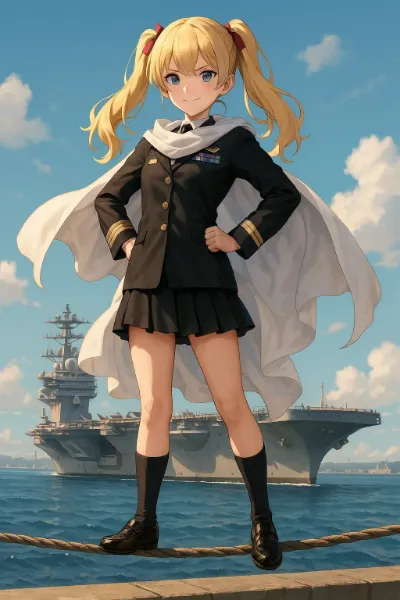 「シンクロ率の高まる午後」 ―港湾柵上訓練記録―