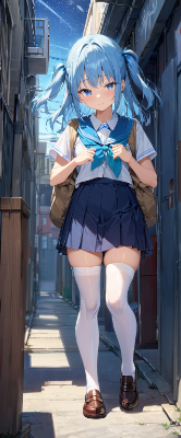 夜の路地