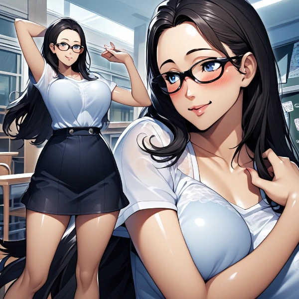 お疲れモードの静香先生が心配でつらい♥