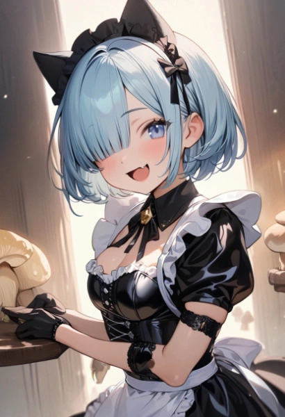 憧れのレム先輩に寄せてみたニャ！