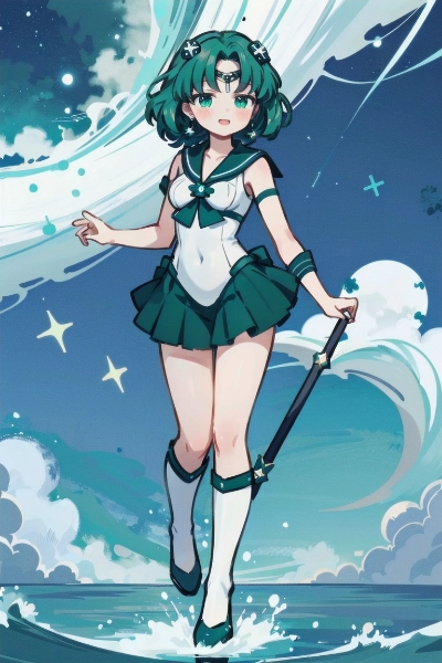 セーラーネプチューン描いてみた