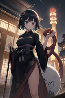 退魔士とお供の妖怪
