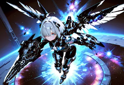 銀翼の少女、星の海を駆ける