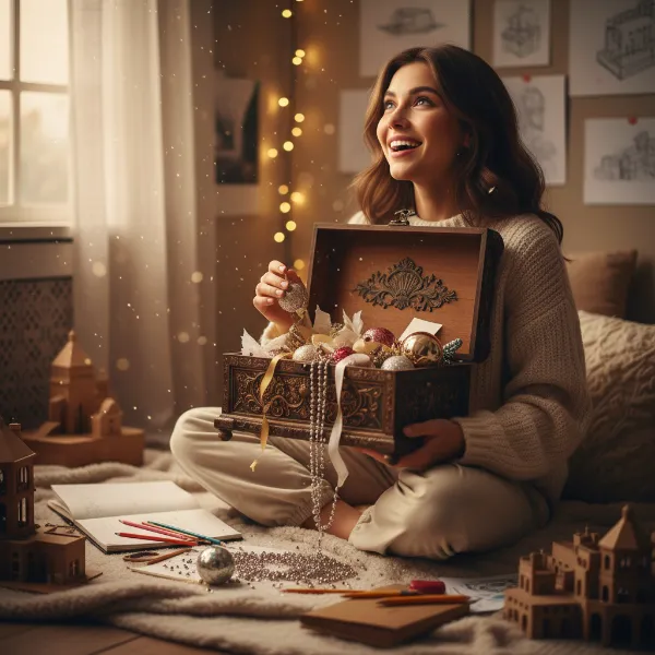 クリスマスの宝箱と少女の思い出