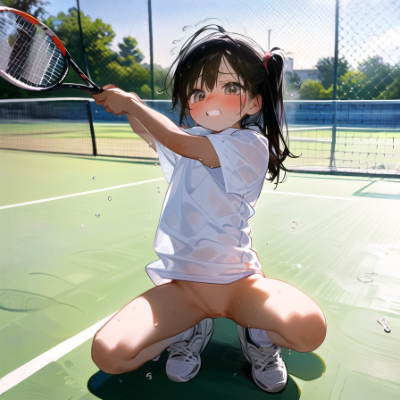 裏・テニスガール③（６枚）