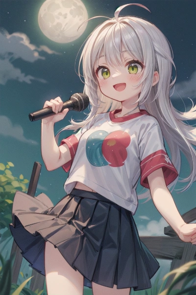 夜に歌うしろなちゃん