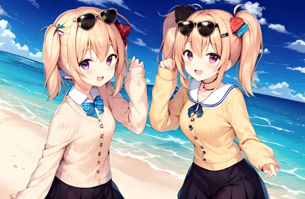 海だ！JKだ！サングラスだ！