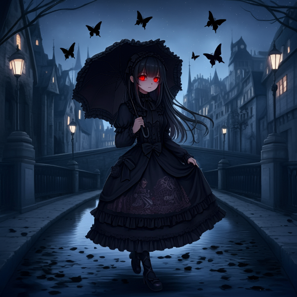 ある町に住む夜の住人