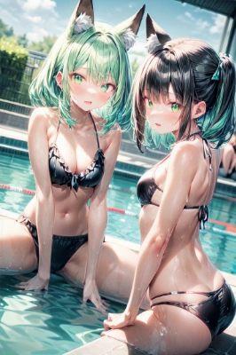 プールで過ごした夏！