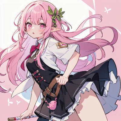 学園系なエルフちゃん