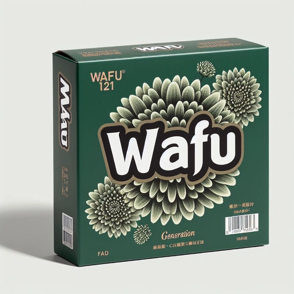 なにか和風を意識してつくったパッケージ